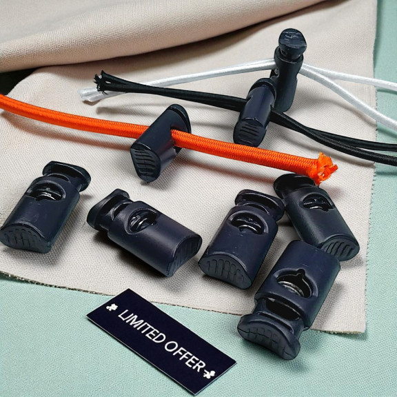 Tek Delikli Plastik Stoper  7 mm Delik Çaplı Üstten Basmalı -  H003014