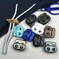 İki Delikli Plastik Stoper 5 mm Delik Çaplı Üstten Basmalı H005002 İki Delikli Plastik Stoper 5 mm Delik Çaplı Üstten Basmalı H005002