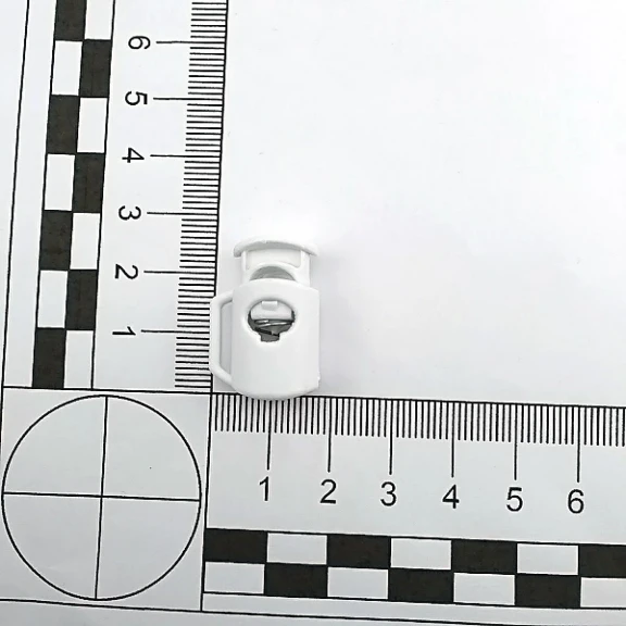 Tek Delikli Plastik Stoper 7 mm Delik Çaplı Üstten Basmalı - Yandan Köprülü H005012