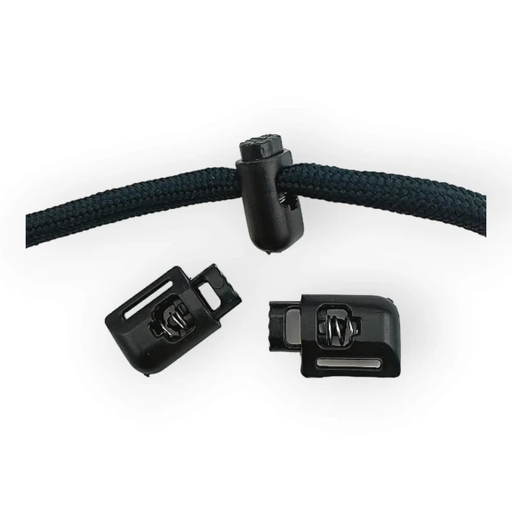 Tek Delikli Plastik Stoper 6 mm Delik Çaplı Üstten Basmalı - Yandan Köprülü H005025