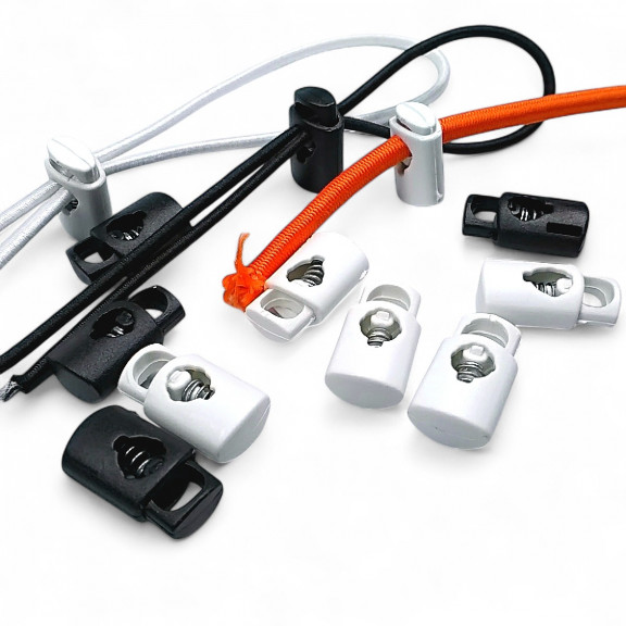 Tek Delikli Plastik Stoper 7 mm Delik Çaplı Üstten Basmalı H005026