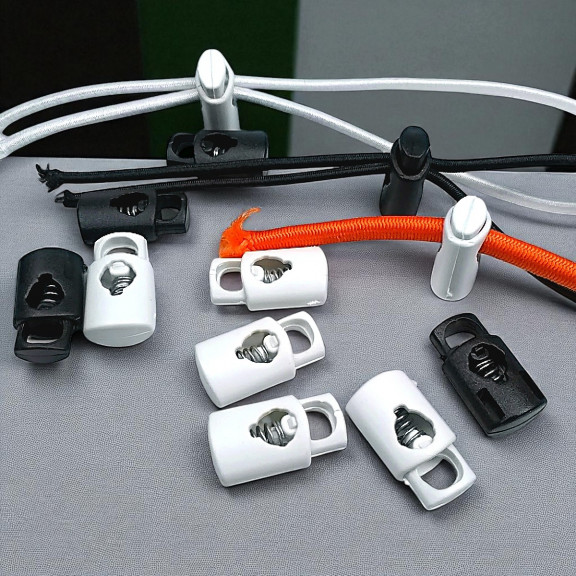 Tek Delikli Plastik Stoper 7 mm Delik Çaplı Üstten Basmalı H005026