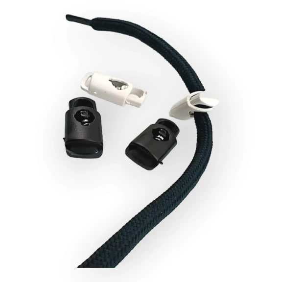 Tek Delikli Plastik Stoper 6,5 mm Delik Çaplı Üstten Basmalı - Alttan Köprülü H005029