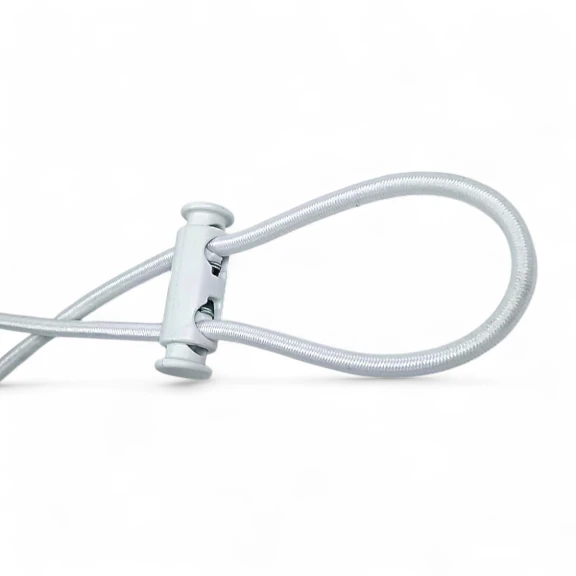 İki Delikli Uzun Plastik Stoper 5 mm Delik Çaplı Üstten - Alttan Basmalı - Özel Model H005037