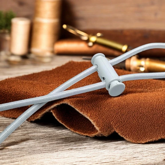 İki Delikli Uzun Plastik Stoper 5 mm Delik Çaplı Üstten - Alttan Basmalı - Özel Model H005037