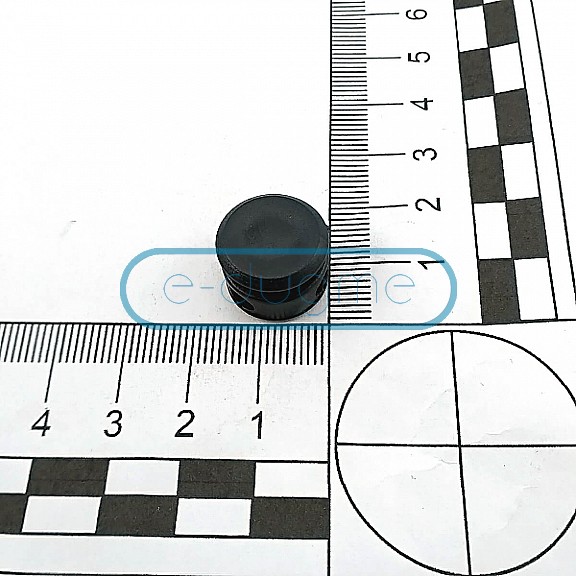 Plastic Stopper 4 mm Hole Diameter Mine Stopper Two Hole - Top Press H005043