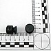 Plastik Stoper İki Delikli 6 mm Delik Çaplı Mayın Stoper - Üstten Basmalı H005045