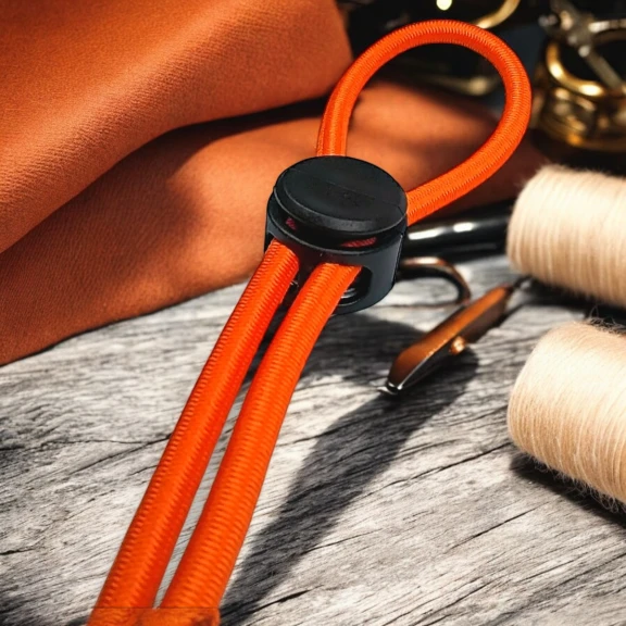 Plastik Stoper İki Delikli 6 mm Delik Çaplı Mayın Stoper - Üstten Basmalı H005045