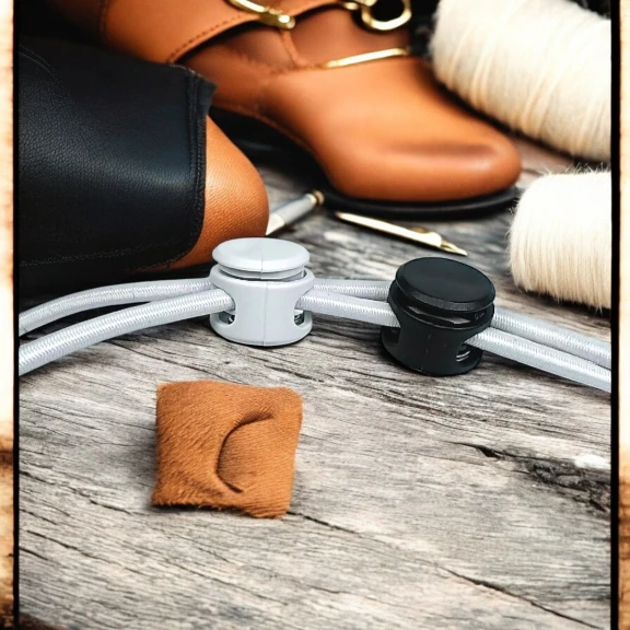 Plastik Stoper İki Delikli 6 mm Delik Çaplı Mayın Stoper - Üstten Basmalı H005045