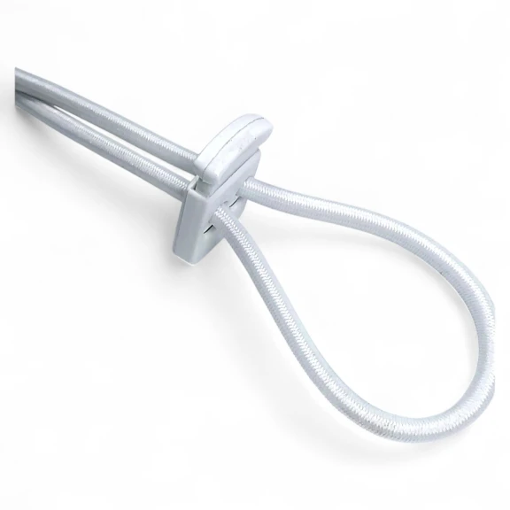 Plastik Stoper İki Delikli 6 mm Delik Çaplı Mayın Stoper - Üstten Basmalı H005045