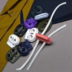 Plastik Stoper İki Delikli 4 mm Delik Çaplı Üstten Basmalı - Ay Model Stoper H005033