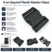 4 cm / 1.57 in Snap Bandolier Buckle Snap Plastic Buckle H005503