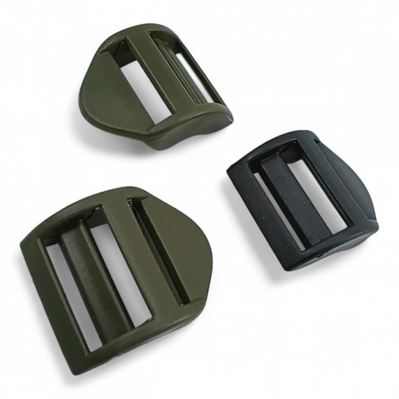 Merdiven Toka - 2,5 cm Çanta Kayış Askı Ayar Tokası Plastik Kambur Model H005504