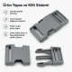 Geçmeli Palaska Tokası 3 cm Geçmeli Plastik Toka H007001, dayanıklı plastik malzeme, çanta ve kemer kullanımı için ideal
