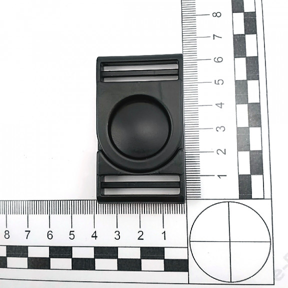 Plastik Palaska Tokası 3 cm Üstten Düğmeli Plastik Toka H007012