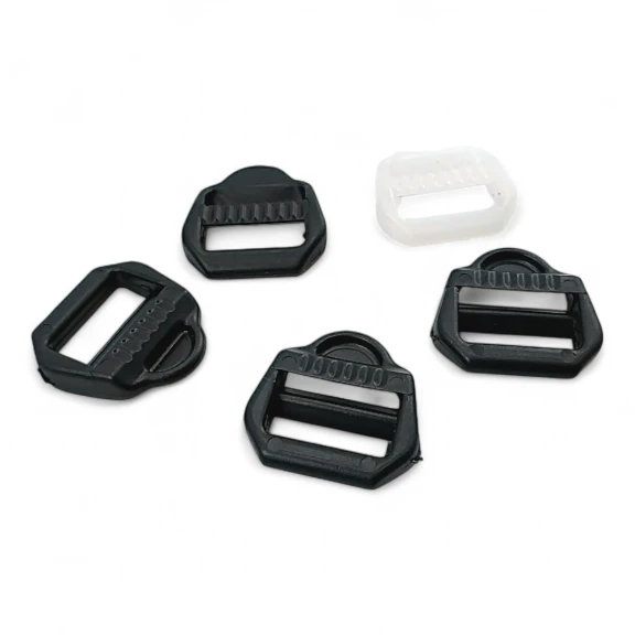 Merdiven Toka - 1,5 cm Çanta Kayış Askı Ayar Tokası Plastik H008013