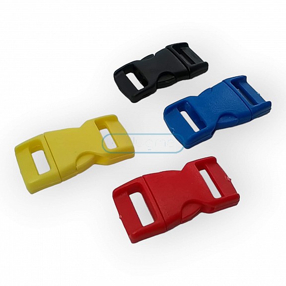 Snap Plastic Buckle 1 cm Plastic Bandolier Buckle H009070