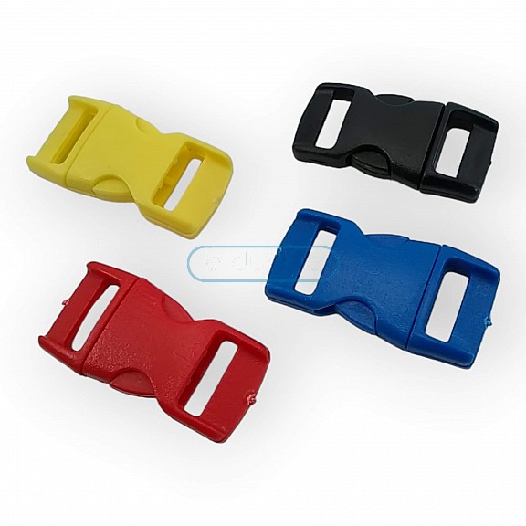 Snap Plastic Buckle 1 cm Plastic Bandolier Buckle H009070