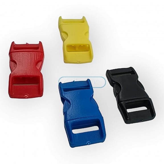 Snap Plastic Buckle 1 cm Plastic Bandolier Buckle H009070