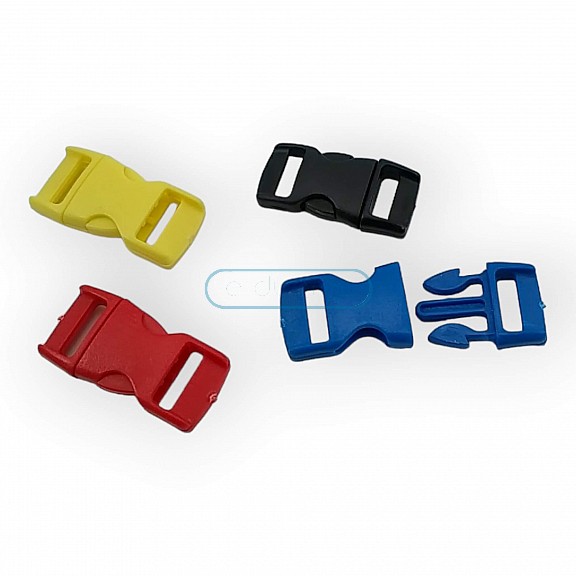 Snap Plastic Buckle 1 cm Plastic Bandolier Buckle H009070