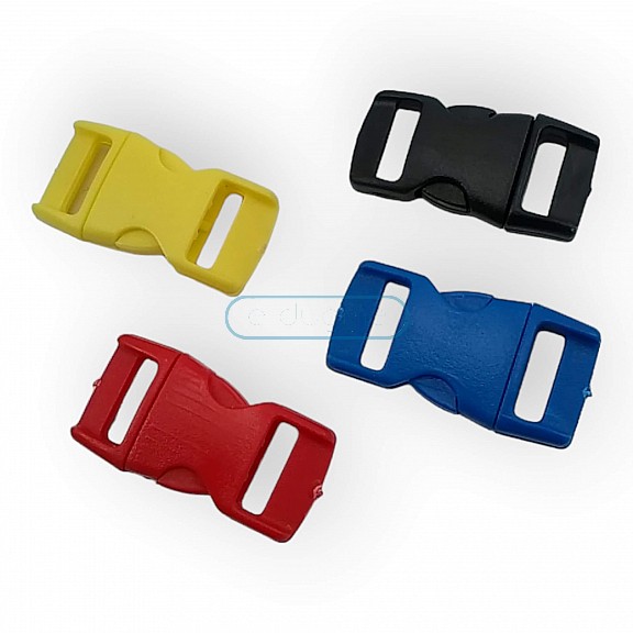 Snap Plastic Buckle 1 cm Plastic Bandolier Buckle H009070