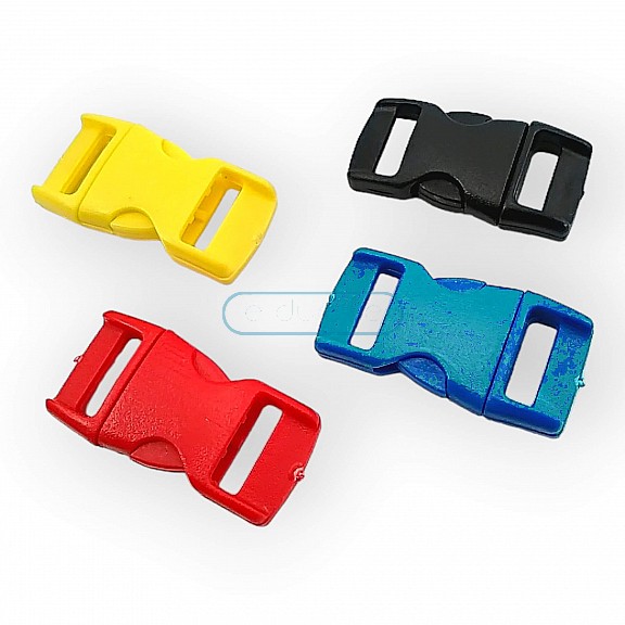 Snap Plastic Buckle 1 cm Plastic Bandolier Buckle H009070