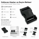Plastic Bandolier Buckle 2 cm / 0.79 in Snap-On Plastic Buckle for Bags and Webbing H009074