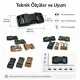 2 cm geçmeli plastik palaşka tokası, hafif çanta ve teknik ekipmanlar için güvenilir bağlantı çözümü