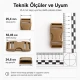 2,5 cm geçmeli plastik palaşka tokası, çanta ve outdoor ekipmanları için güvenli kilit çözümü