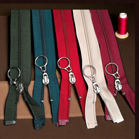 47 cm Tip 10 Naylon Mont Fermuarı – Açık Uçlu (Separe) ZPHSN0047T10