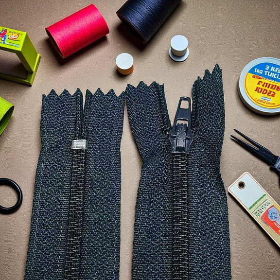 18 cm Tip 5 Naylon Pantolon Fermuarı – Kapalı Uçlu ZPHSN0018T5