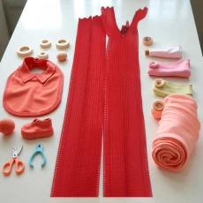 25 cm Kapalı Uçlu (Dipli) Gizli Tül Fermuar ZPHSN0025TUL