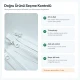 28 cm T6 kemik sweat fermuarı, açık uçlu separé model, sweatshirt ve hafif dış giyim ürünleri için ideal