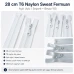 28 cm / 11.02 in #6 Nylon Coil Sweatshirt Zipper – Open End ZPHSN0028T6