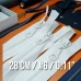28 cm - 0,11" #6 Nylon Sweatshirt Zipper – Open End (Separate) ZPHSN0028T6