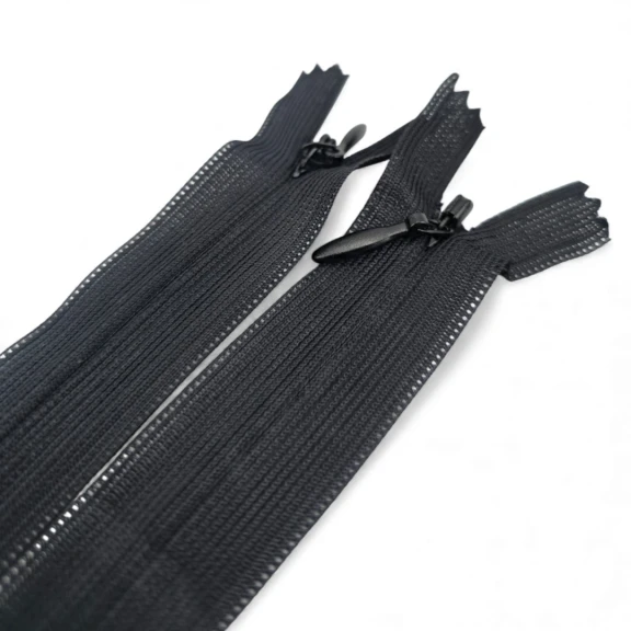 30 cm Closed End (Bottom) Hidden Tulle Zipper ZPHSN0030TUL