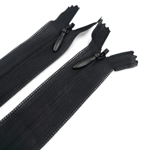 30 cm Closed End (Bottom) Hidden Tulle Zipper ZPHSN0030TUL