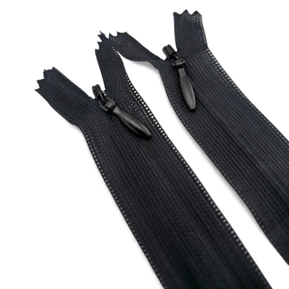 30 cm Closed End (Bottom) Hidden Tulle Zipper ZPHSN0030TUL