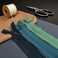 35 cm Closed End (Bottom) Hidden Tulle Zipper  ZPHSN0035TUL 35 cm Closed End (Bottom) Hidden Tulle Zipper  ZPHSN0035TUL