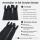 45 cm Tip 10 Naylon Mont Fermuarı Açık Uçlu Separé, mont ve ceketlerde kullanım için ideal