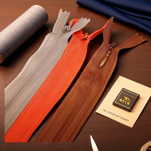 60 cm Kapalı Uçlu (Dipli) Gizli Tül Fermuar ZPHSN0060TUL