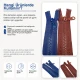 71 cm #6 Nylon Coil Open End Zipper for Hoodies and Light Jackets