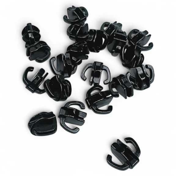 Çift Elcikli Tip 10 Naylon Fermuar Kursörü Çadır Fermuarı Kursörü IN002N10C