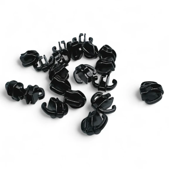 Çift Elcikli Tip 10 Naylon Fermuar Kursörü Çadır Fermuarı Kursörü IN002N10C