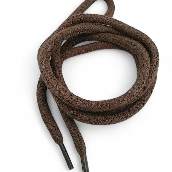 Yuvarlak Kordon 125 cm Pamuk Kahve Promosyonlu Satış PROMOYKRD00Brown