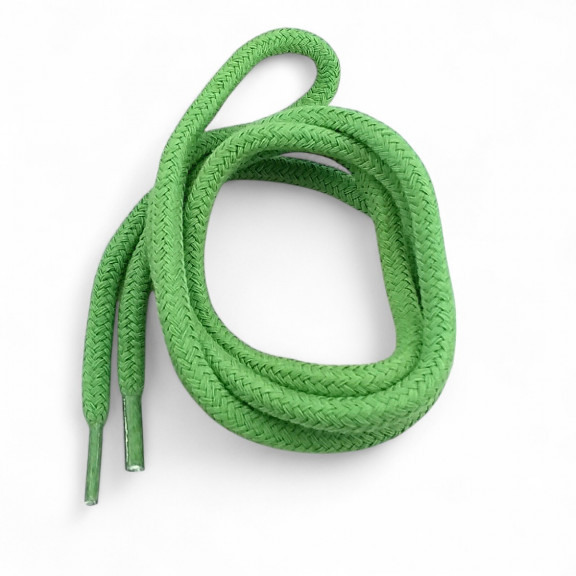 Yuvarlak Kordon 125 cm Pamuk Fıstık Yeşili Promosyonlu Satış PROMOYKRD00PFGreen