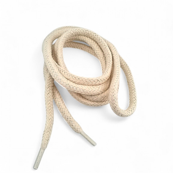 Yuvarlak Kordon 130 cm Pamuk Açık Bej Tres Kordon 100 Ad YKRD00PAbej