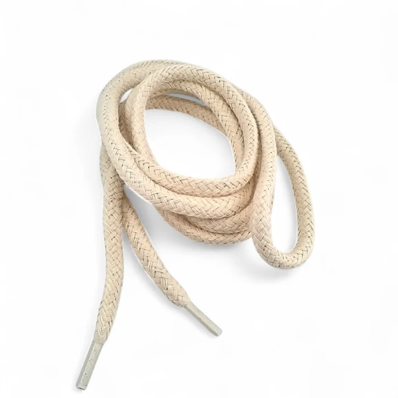 Braided Cord 130 cm - 1,42 yd Cotton Petrol Blue Tres Cord 100 Pcs YKRD00PAbej