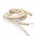 Braided Cord 130 cm - 1,42 yd Cotton Light Beige Tres Cord 100 Pcs YKRD00PAbej
