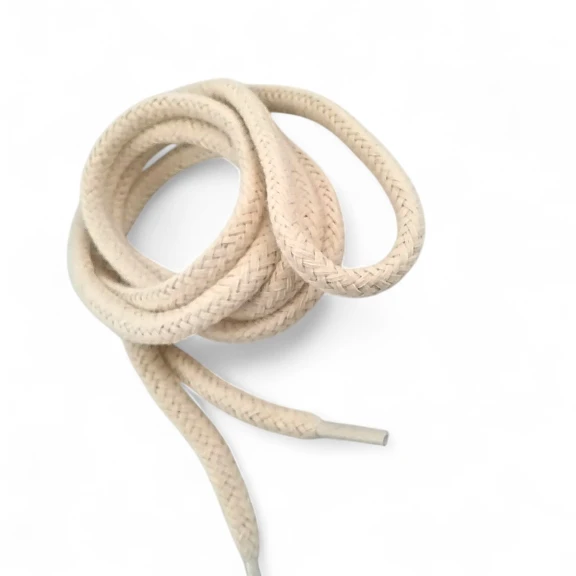 Braided Cord 130 cm - 1,42 yd Cotton Petrol Blue Tres Cord 100 Pcs YKRD00PAbej